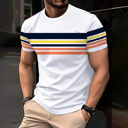 EASYBUY MEN'S STRIPED SHIRT VARIOUS COLORS