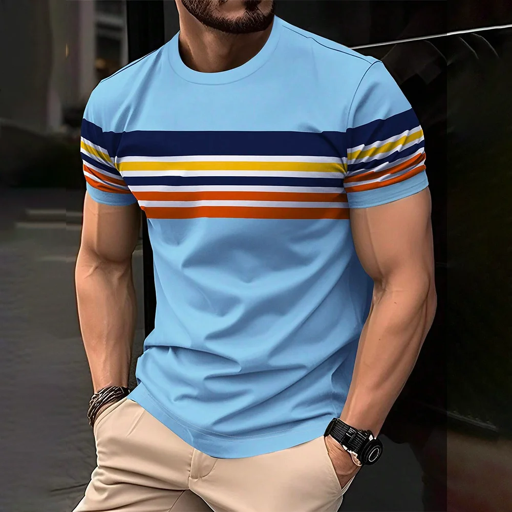 EASYBUY MEN'S STRIPED SHIRT VARIOUS COLORS