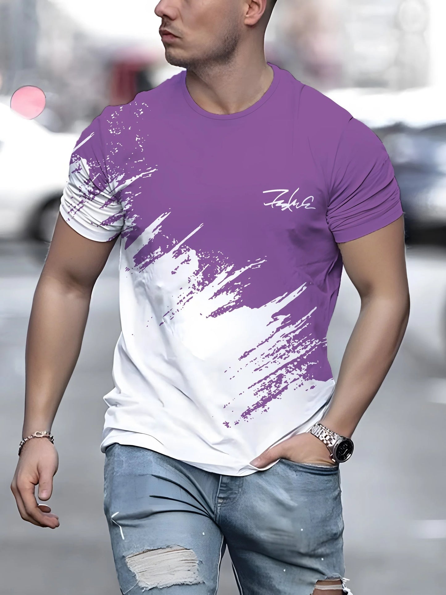 EASYBUY MEN'S PAINT SHIRT