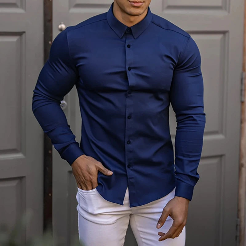 EASYBUY CASUAL LONG SLEEVE SHIRT