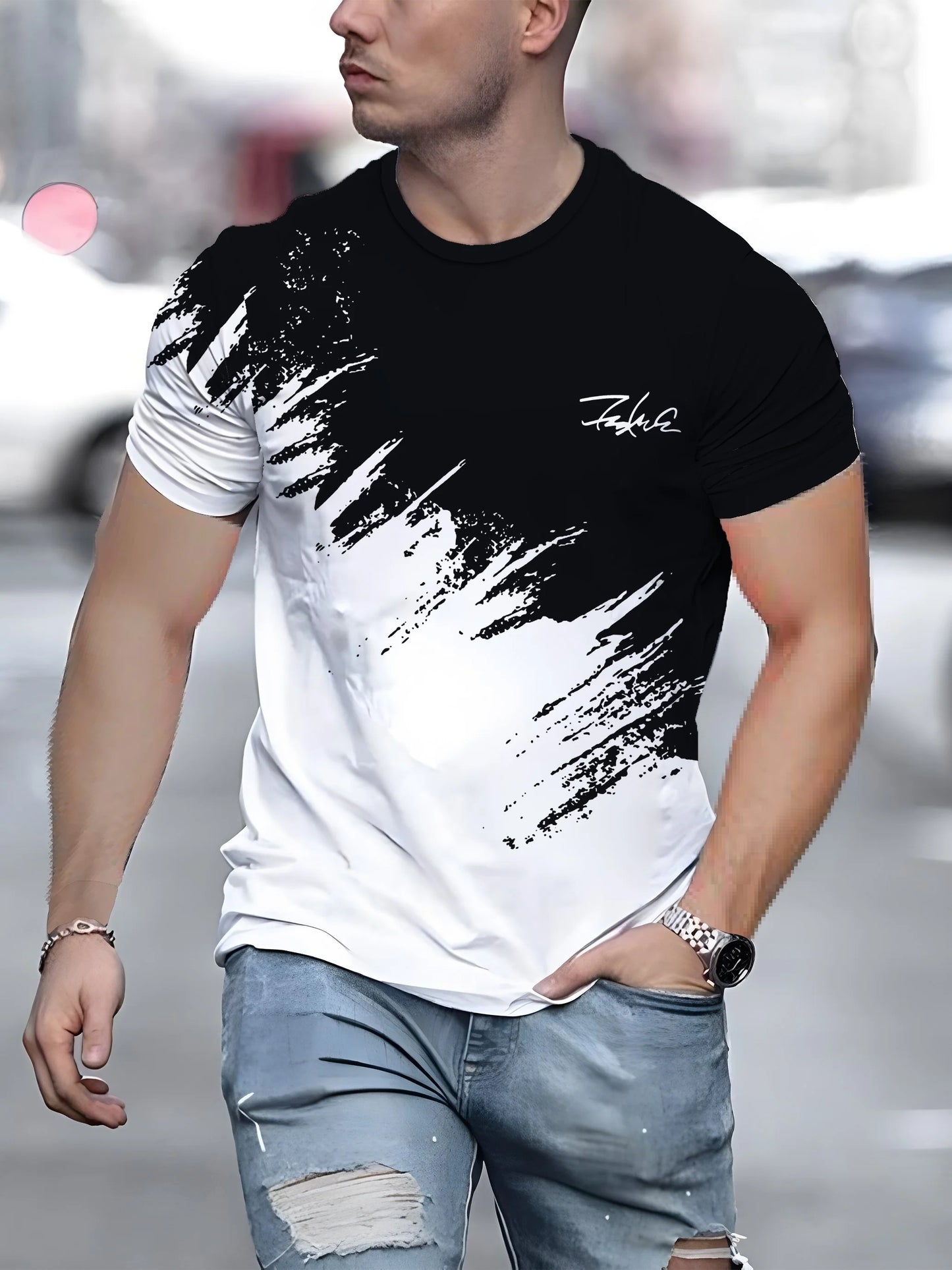 EASYBUY MEN'S PAINT SHIRT