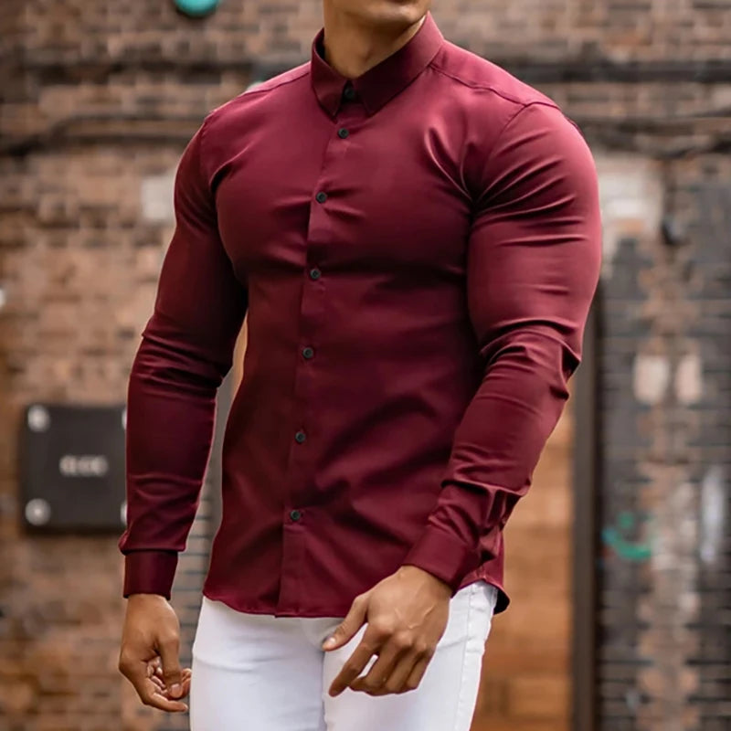 EASYBUY CASUAL LONG SLEEVE SHIRT