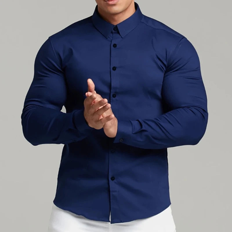 EASYBUY CASUAL LONG SLEEVE SHIRT