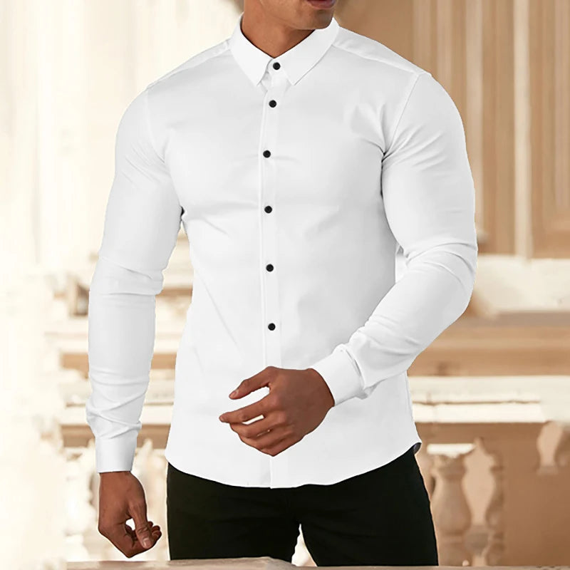 EASYBUY CASUAL LONG SLEEVE SHIRT